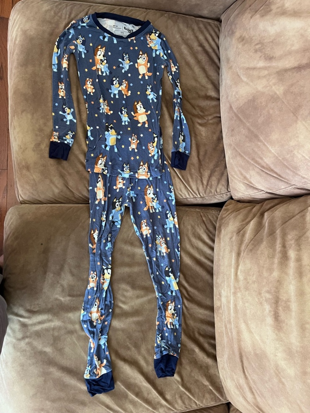 Little Sleepies Bluey Dance Mode Pajamas
